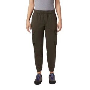 Mountain Hardwear Women's Dark Green Cargo Joggers